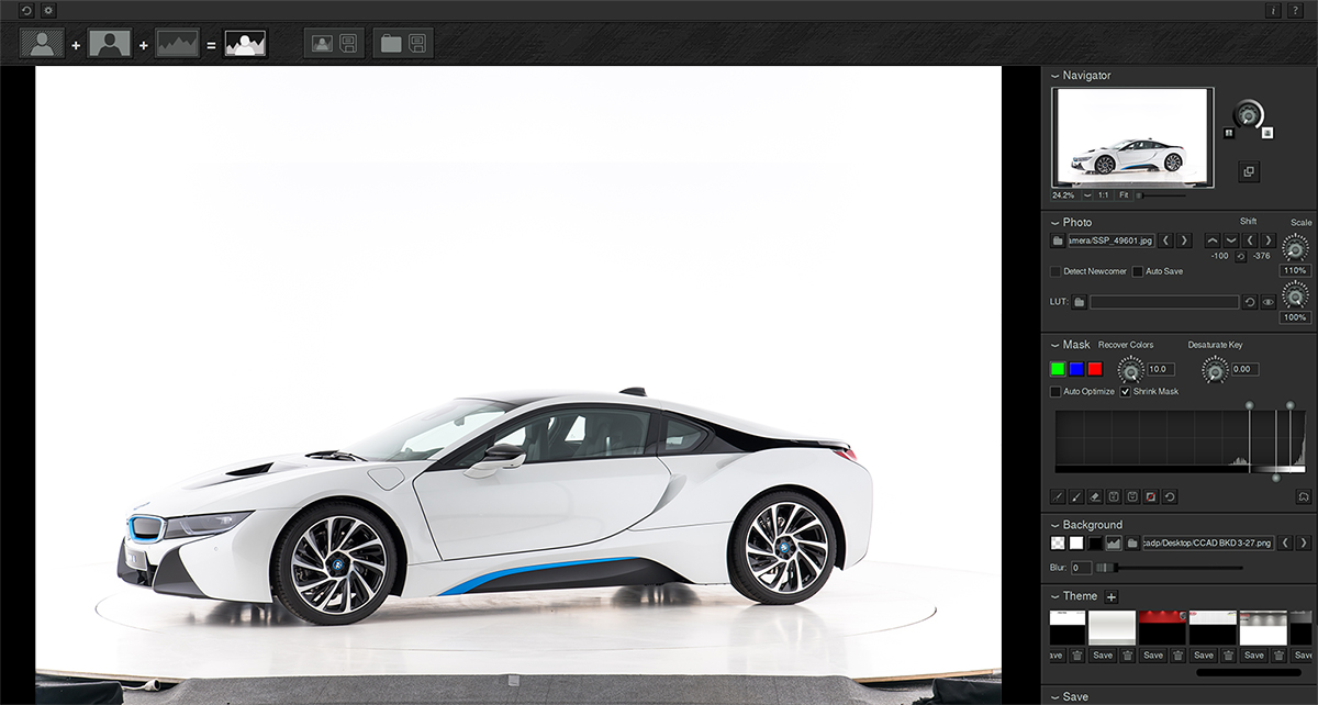 Software Card – bmw i8 screenshot